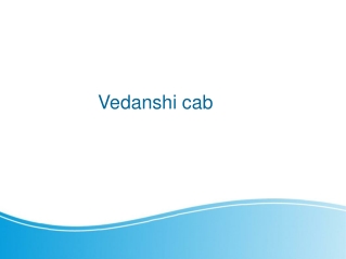 vedanshi cab