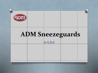 Add-ons for Glass Sneeze Guard Kits-ADM Sneezeguards