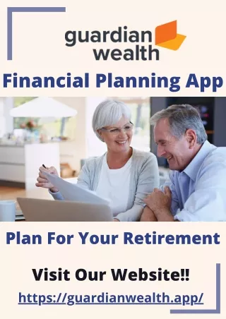 Financial Planning App | Organize Your Finances - GuardianWealth