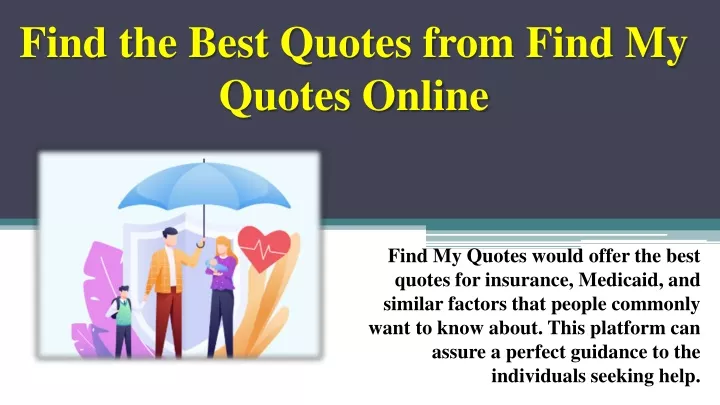 find the best quotes from find my quotes online