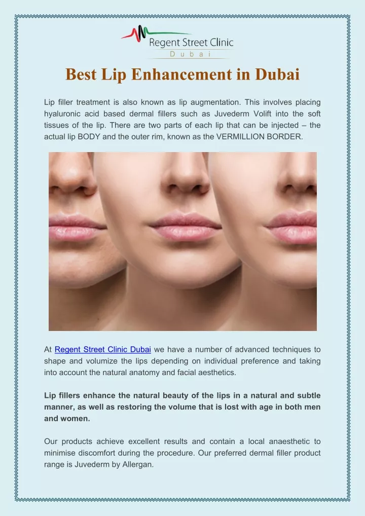 best lip enhancement in dubai