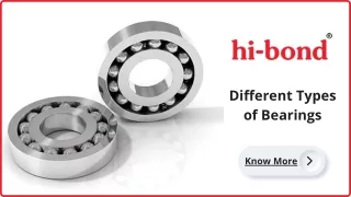 Different Types of Bearings