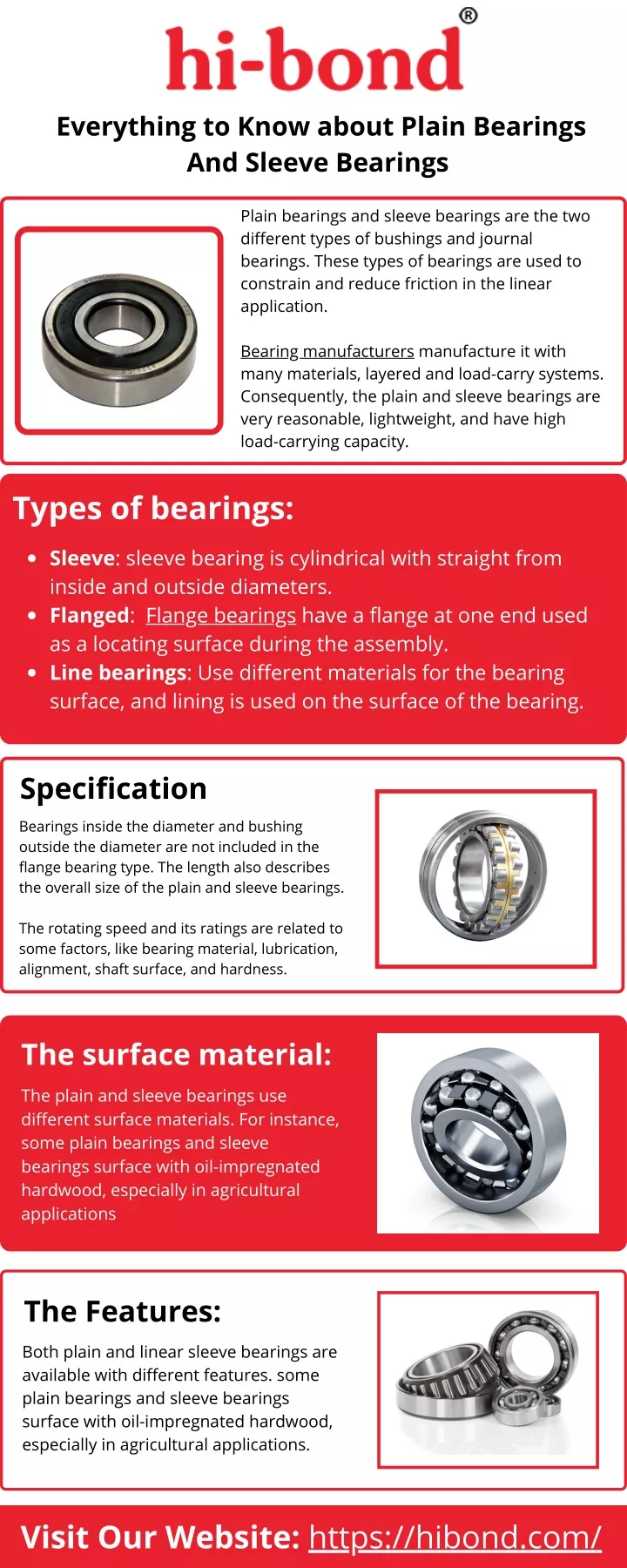 everything to know about plain bearings