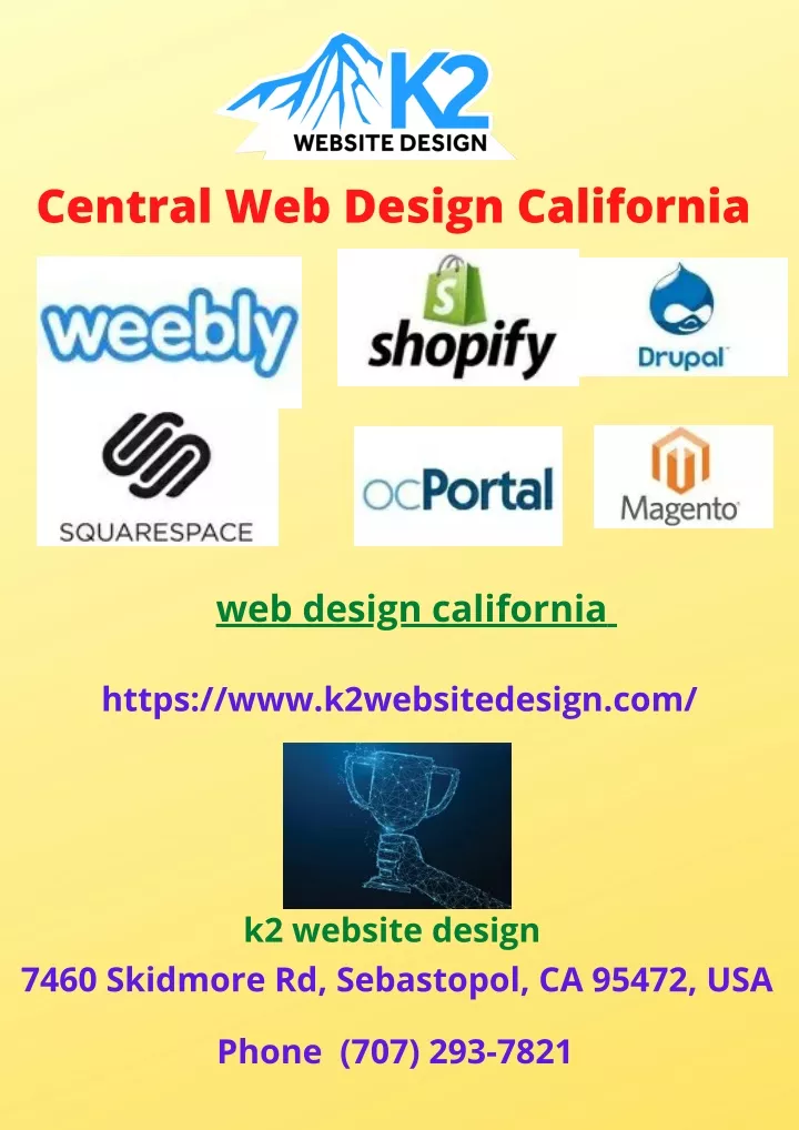 central web design california