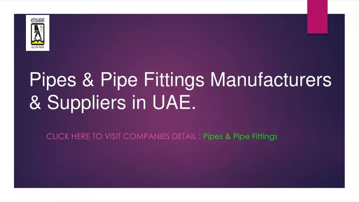 pipes pipe fittings manufacturers suppliers in uae