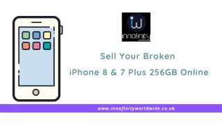 Sell Your Broken iPhone 8 & 7 Plus 256GB Online
