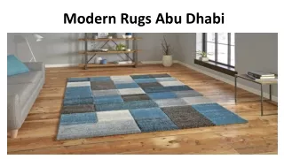 modern rugs abu dhabi