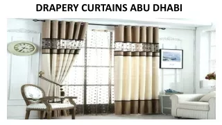 drapery curtains abu dhabi