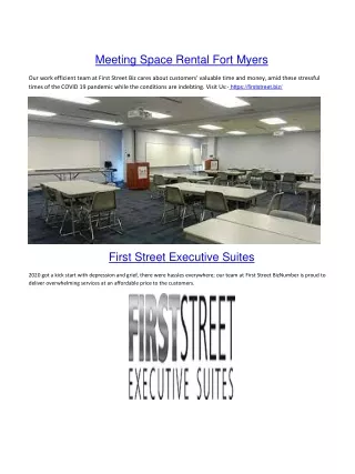 Meeting Space Rental Fort Myers