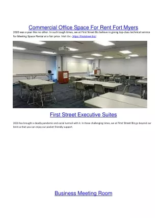 Commercial Office Space For Rent Fort Myers