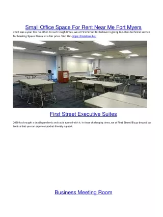 Small Office Space For Rent Near Me Fort Myers