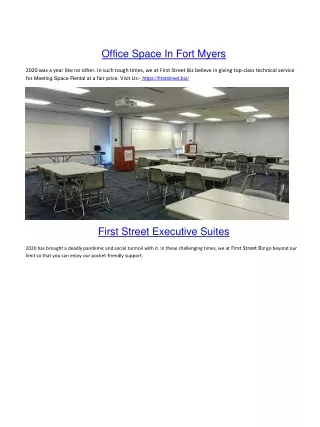 Office Space In Fort Myers