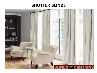 shutter blinds