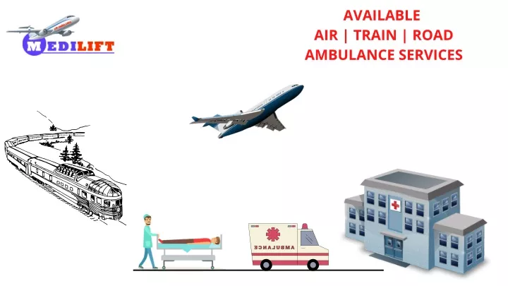 available air train road ambulance services