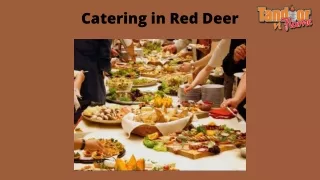 catering in red deer