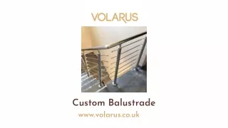 Custom Balustrade
