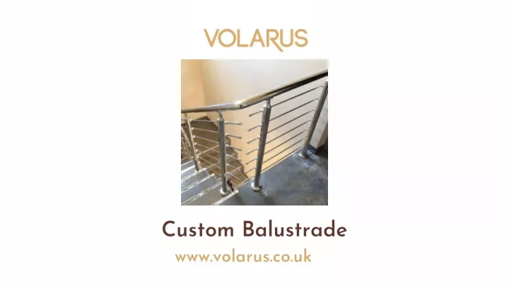 custom balustrade www volarus co uk
