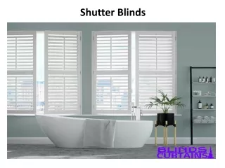 shutter blinds