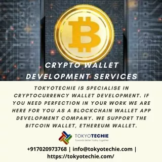 Crypto wallet development Services