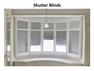 shutter blinds