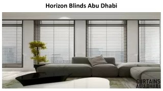 horizon blinds abu dhabi