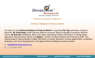presents a research report on artificial