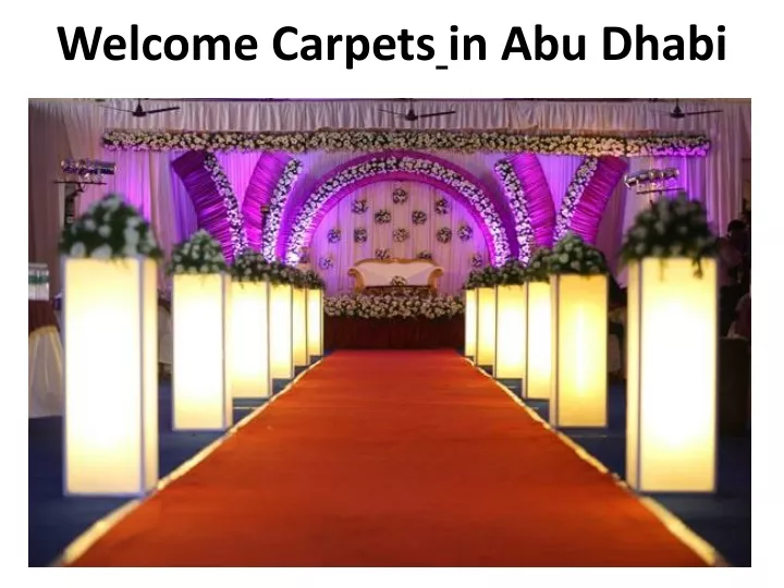 welcome carpets in abu dhabi