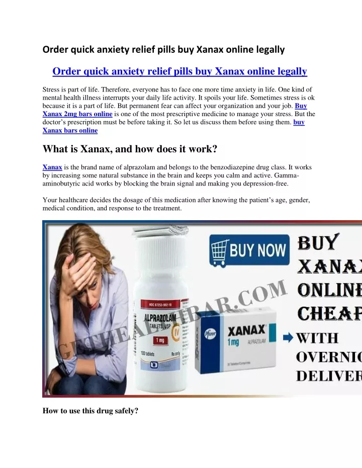order quick anxiety relief pills buy xanax online