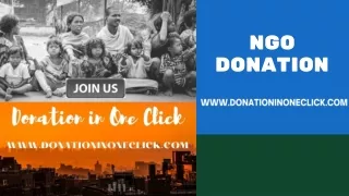 ngo donation