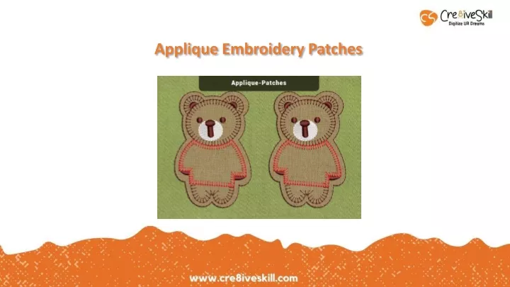 applique embroidery patches