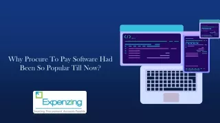 Why Procure To Pay Software Had Been So Popular Till Now