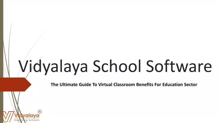 vidyalaya school software