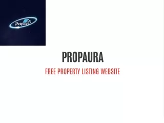 propaura free property listing website
