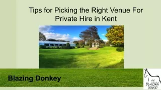 Private Hire in Kent_ Tips for Picking the Right Venue For Private Hire in Kent