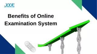 What are the Benefits of Online Examination System
