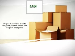 polycart provides a wide range of printed boxes