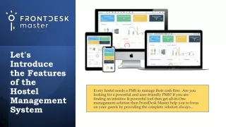 let s introduce the features of the hostel management system