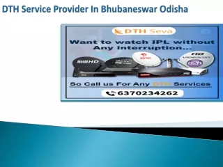 DTH Service Provider In Bhubaneswar Odisha