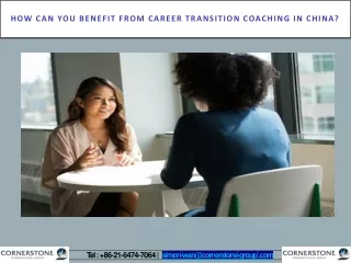how can you benefit from career transition