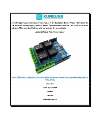 Arduino Shields Uk  Kunkune.co.uk