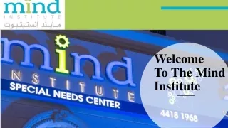 welcome to the mind institute