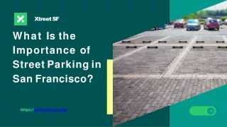 Importance of Street Parking - xtreet SF