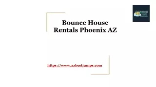 Bounce House Rental Gilbert AZ
