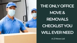 The Only Office Move & Removals Checklist You Will Ever Need