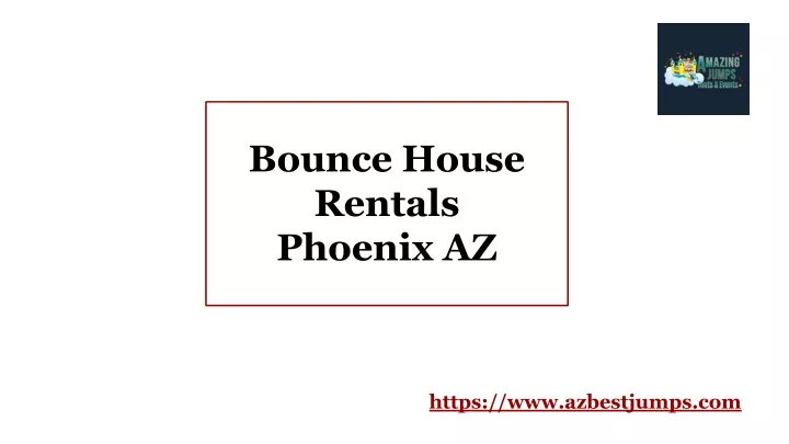 bounce house rentals phoenix az