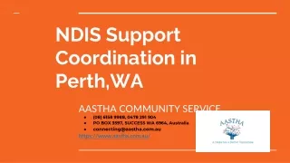 NDIS Support coordination WA | NDIS registered provider in Perth,WA