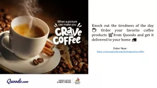 knock out the tiredness of the day order your