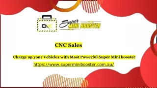 cnc sales