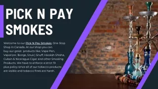 Detox Shop | Pick N Pay Smokes | Shop Now