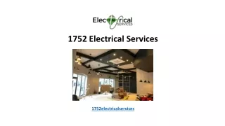 1752 Electrical Services
